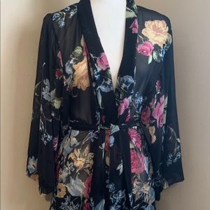 Floral Kimono Robe